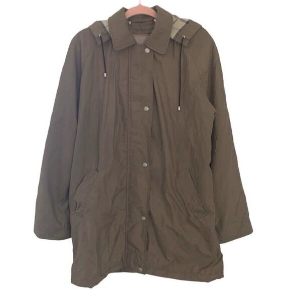 Burberry Bowpark Raincoat Removable Wool Liner In Khaki And Signature Plaid 10 - Picture 5 of 15